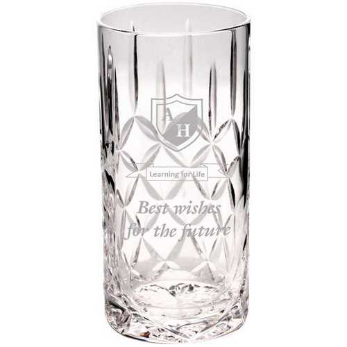 405ML HIGHBALL GLASS TUMBLER BLANK PANEL - 6in
