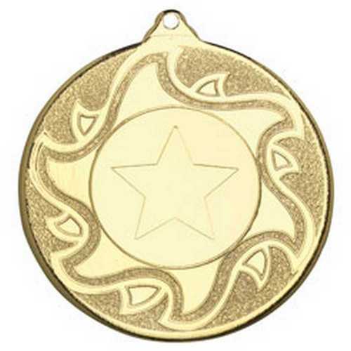 SUNSHINE MEDAL (1in CENTRE) BRONZE - 2in