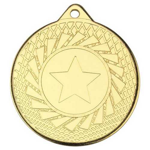 BLADE MEDAL (1in CENTRE) BRONZE - 2in