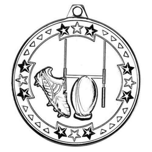 RUGBY TRI STAR MEDAL BRONZE - 2in