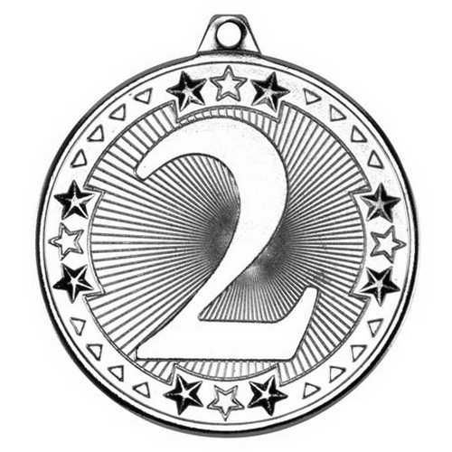 TRI STAR MEDAL 3RD BRONZE - 2in