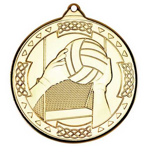 GAELIC FOOTBALL CELTIC MEDAL BRONZE - 2in