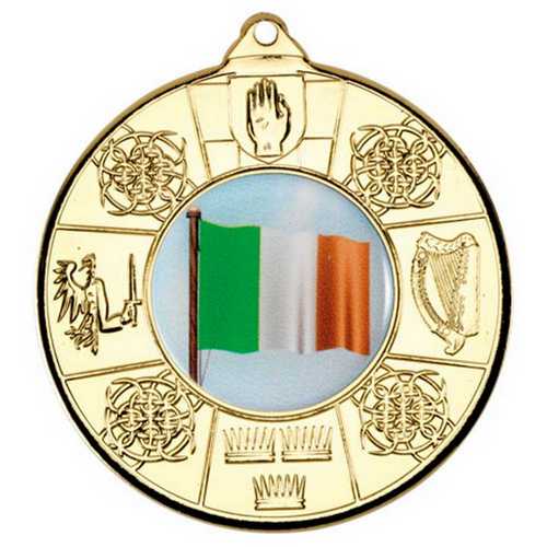 FOUR PROVINCES MEDAL (1in CENTRE) BRONZE - 2in