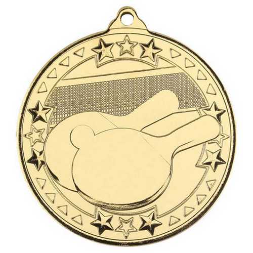 TABLE TENNIS TRI STAR MEDAL BRONZE - 2in