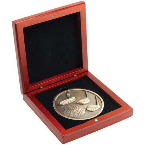 ROSEWOOD MEDAL BOX (50mm RECESS)