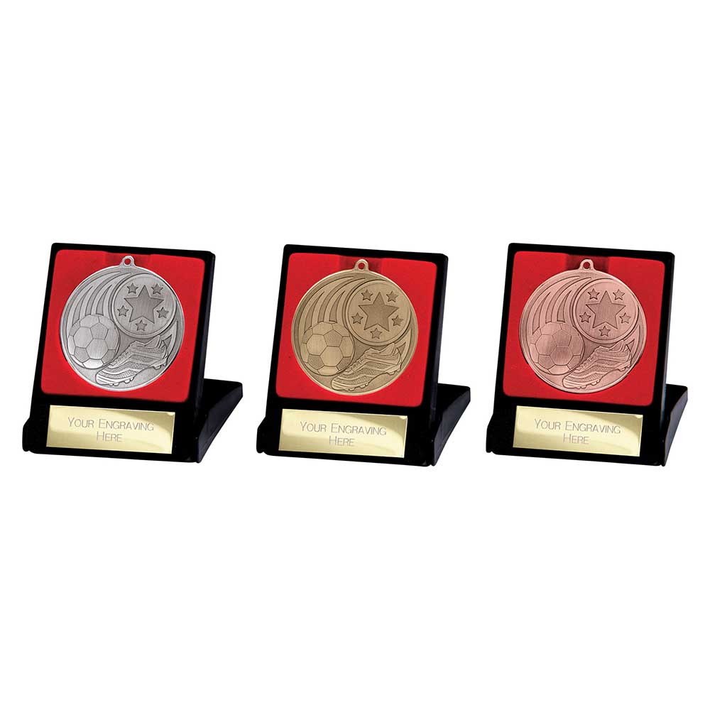 Iconic Football Medal & Box