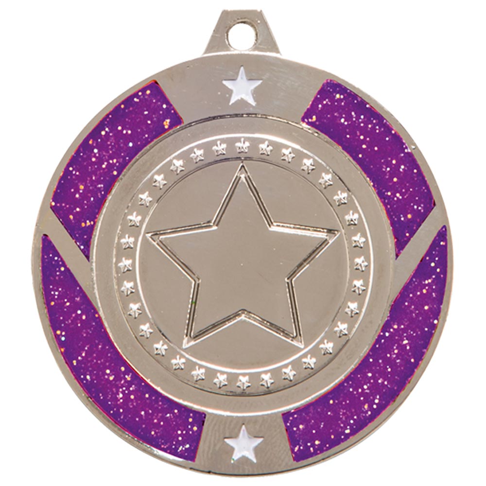 Glitter Star Medal