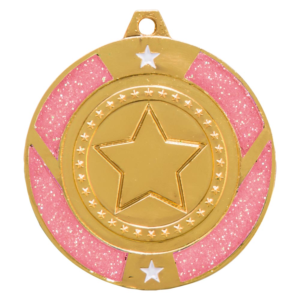 Glitter Star Medal