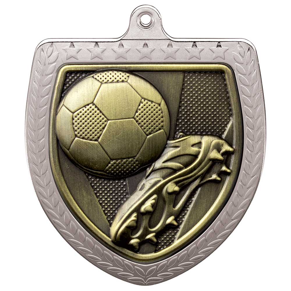Cobra Football Boot & Ball Shield Medal