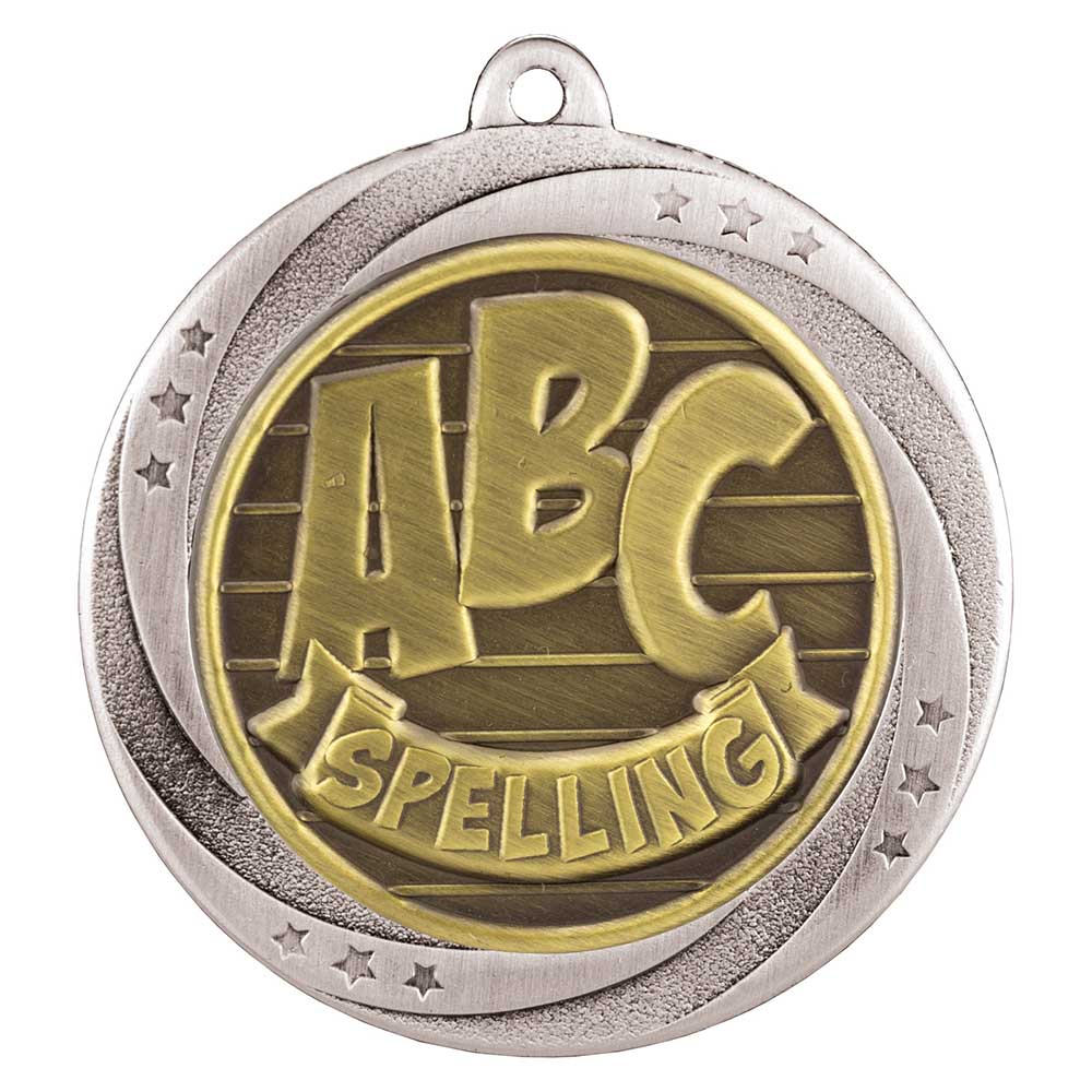 Superstar Spelling Medal