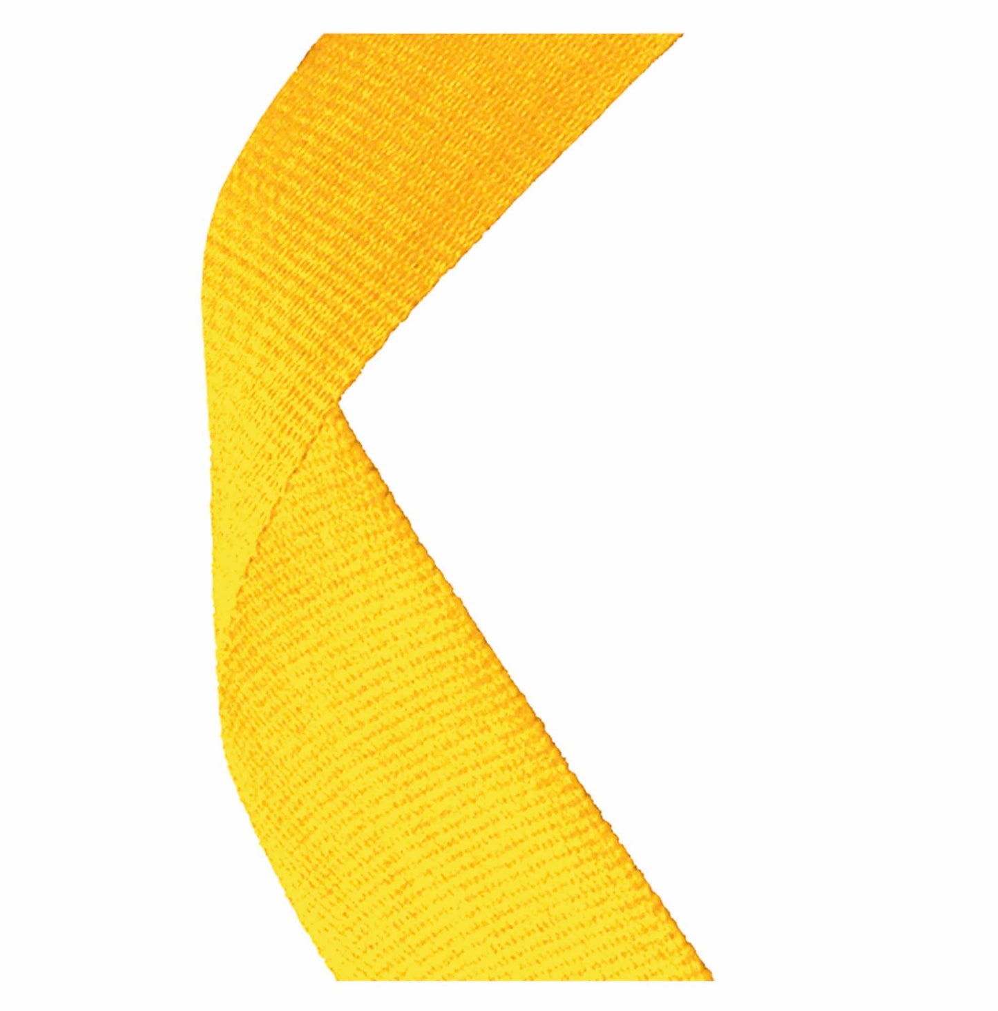 Yellow Medal Ribbon 76cm (30")