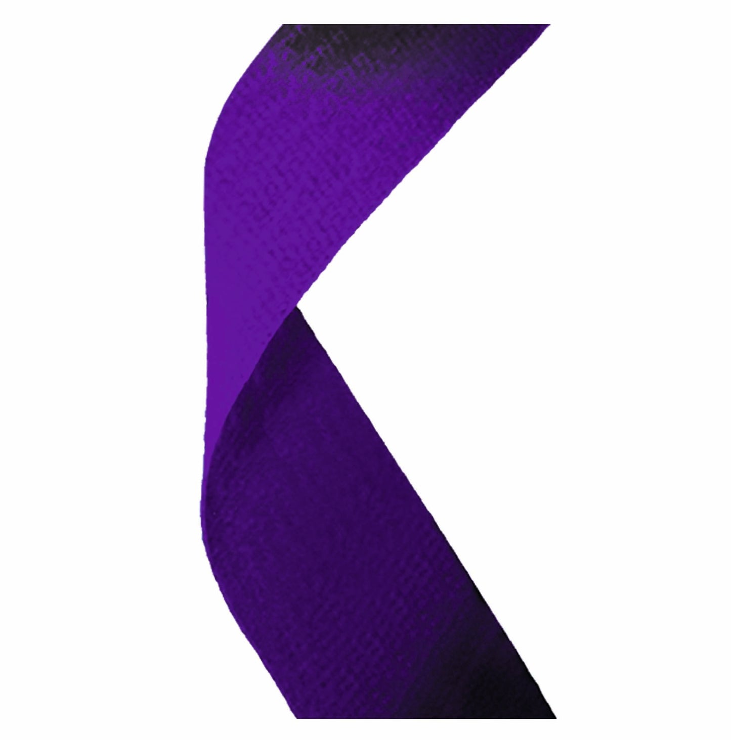 Purple Medal Ribbon 76cm (30")