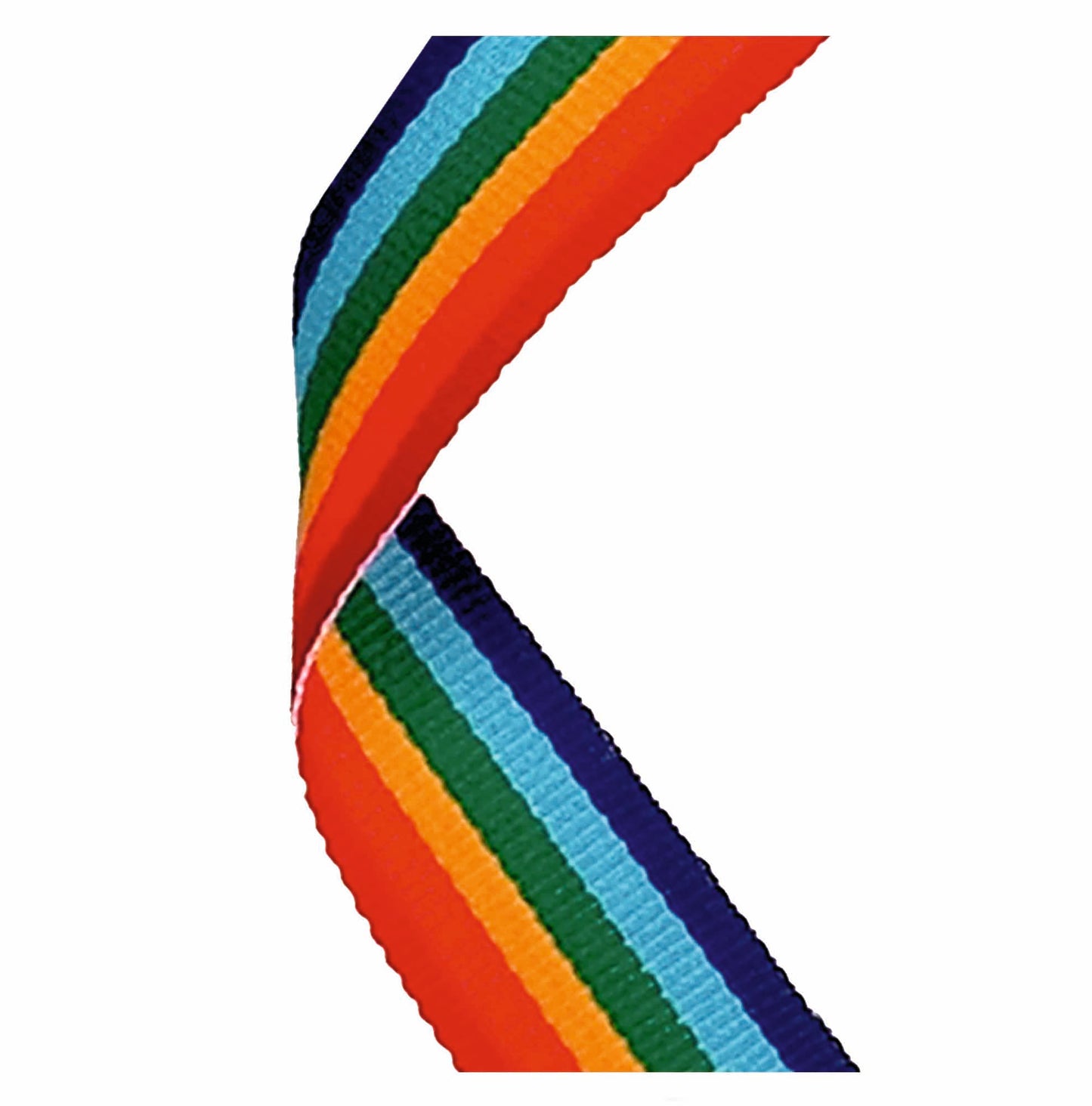Rainbow Medal Ribbon 76cm (30")