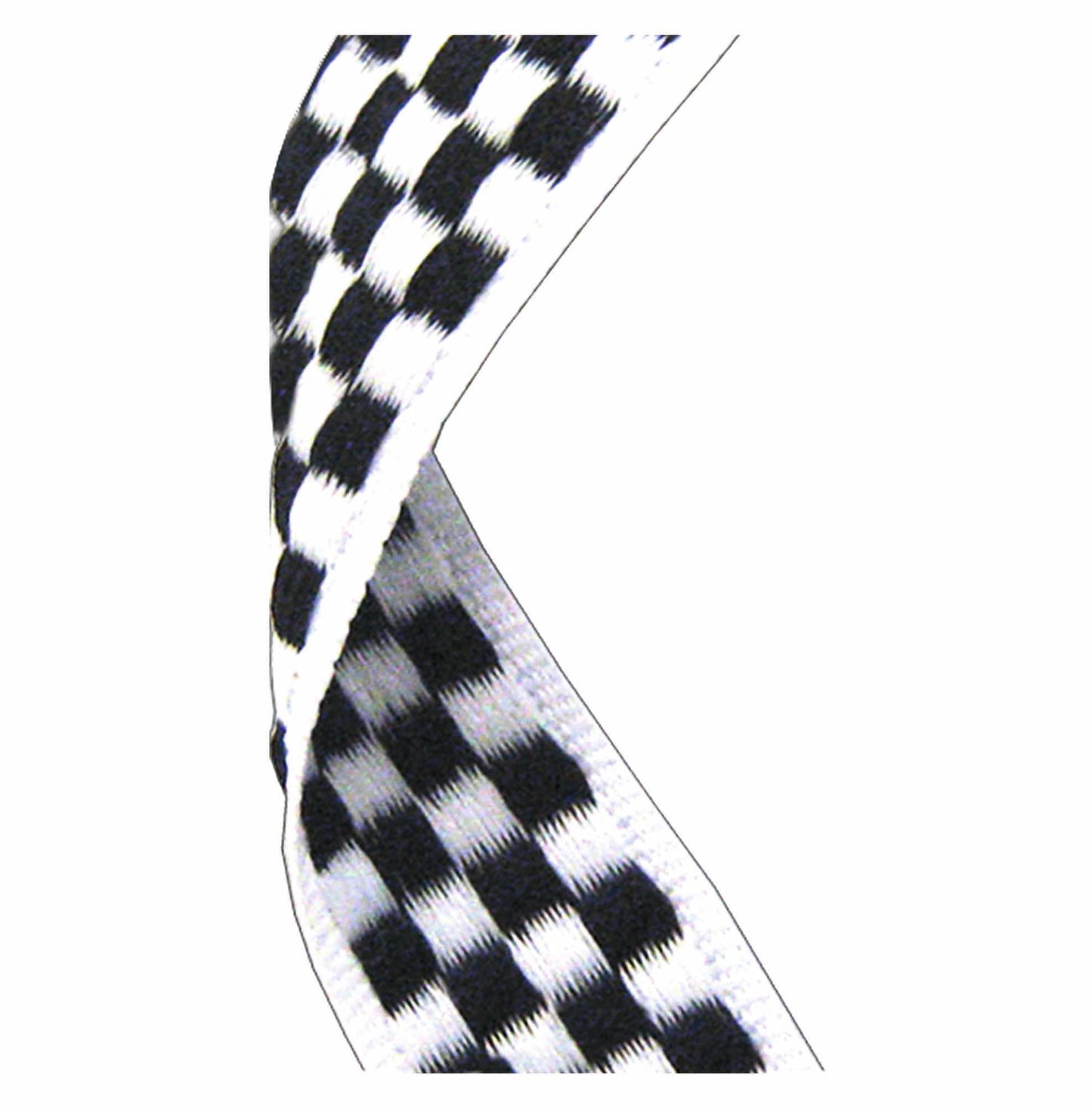 Chequered Flag Medal Ribbon 76cm (30")
