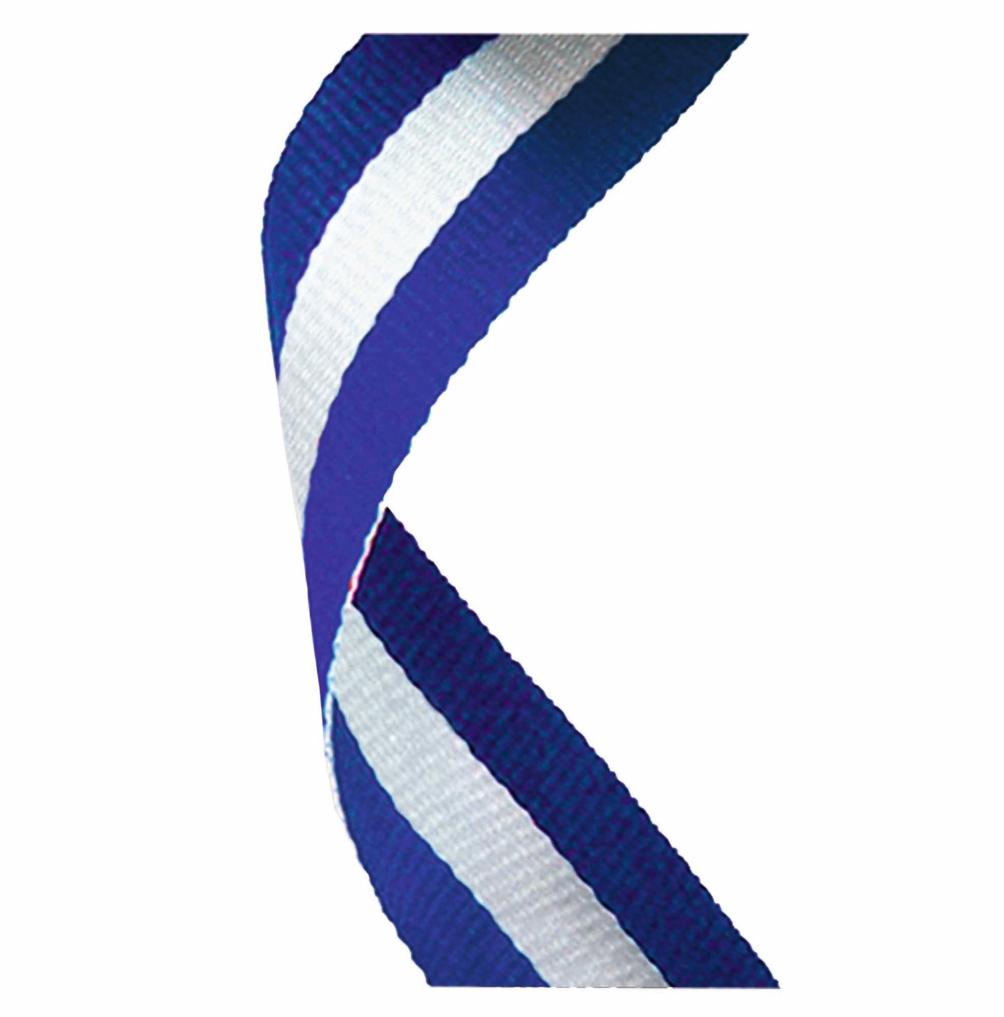 Blue, White & Blue Medal Ribbon 76cm (30")