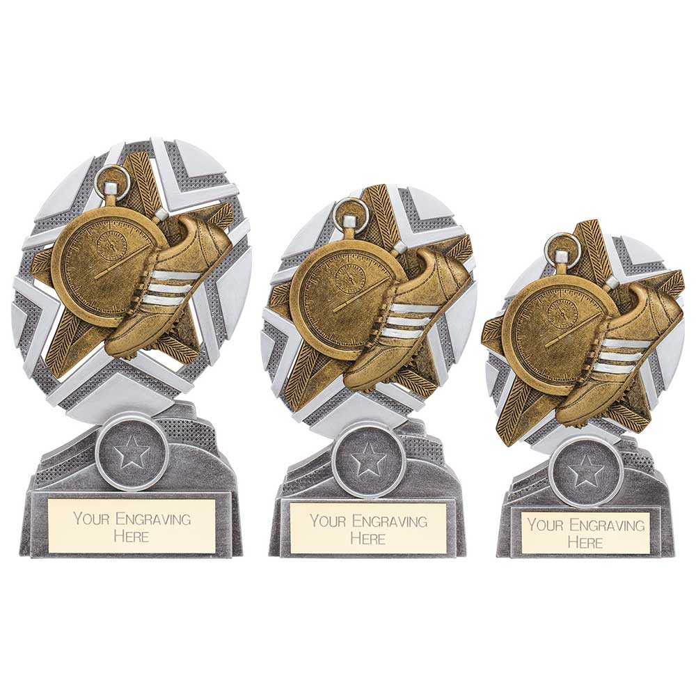 The Stars Running Plaque Award