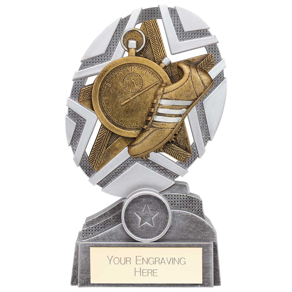 The Stars Running Plaque Award