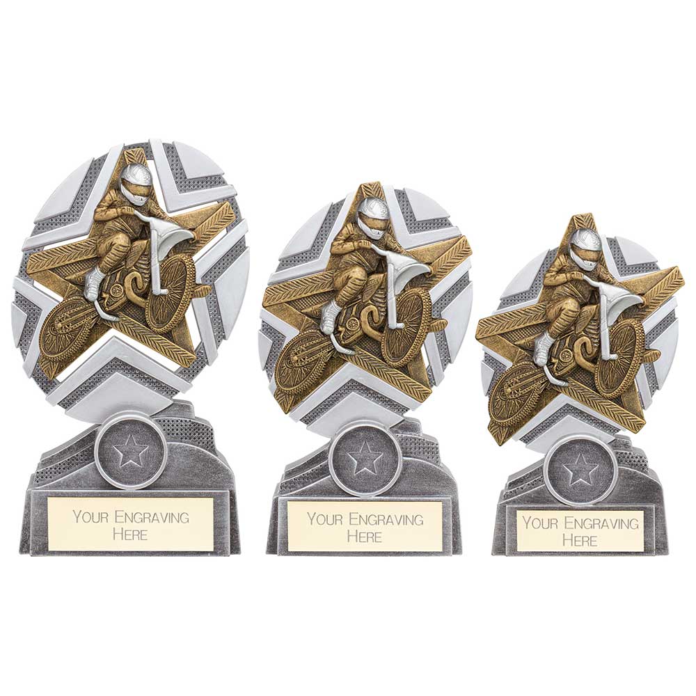 The Stars Motorcross Plaque Award