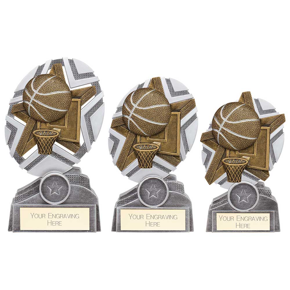 The Stars Basketball Plaque Award