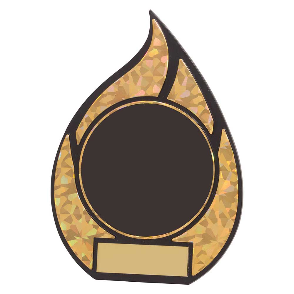 Inferno Plaque Black & Gold