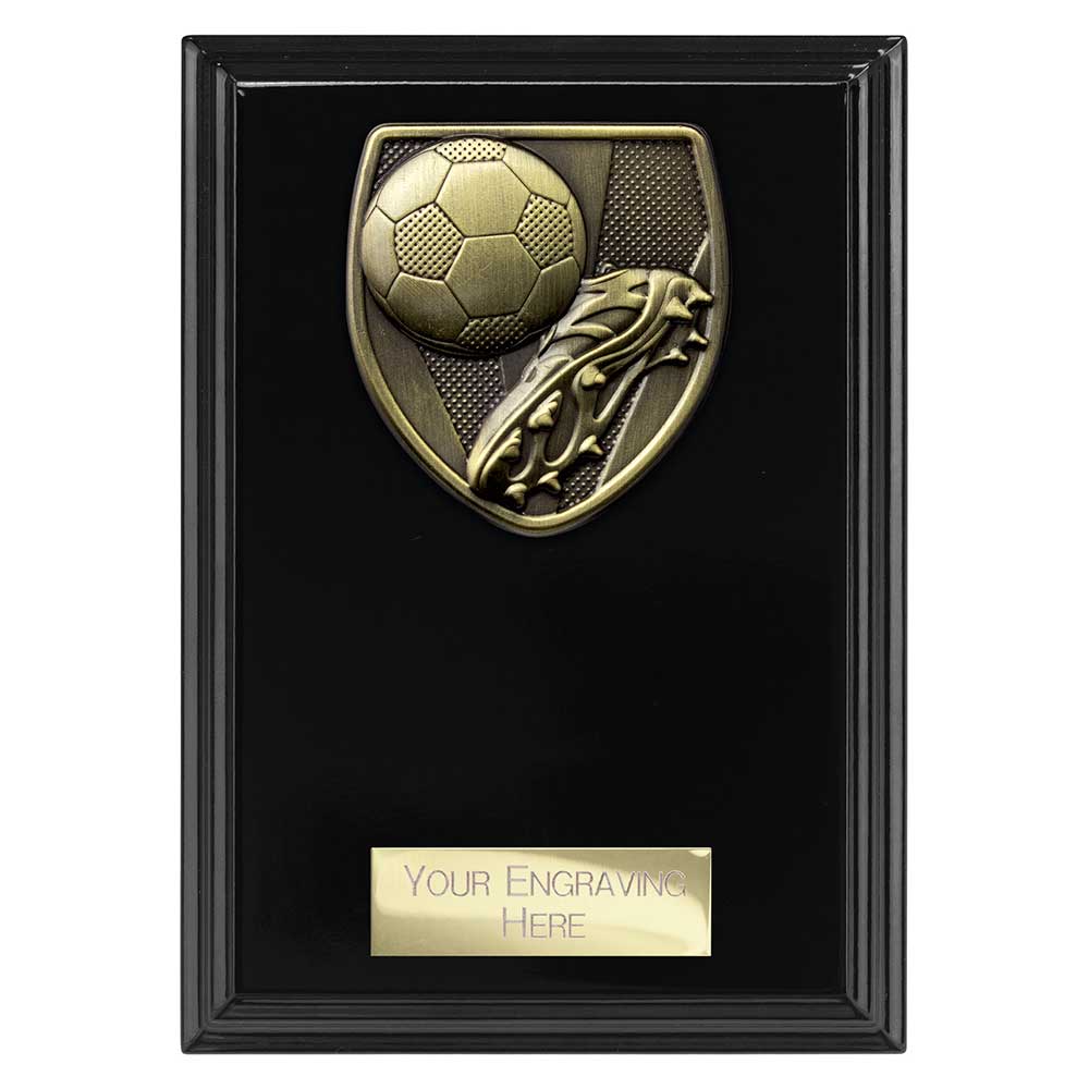 Cobra Plaque Football Boot & Ball Award