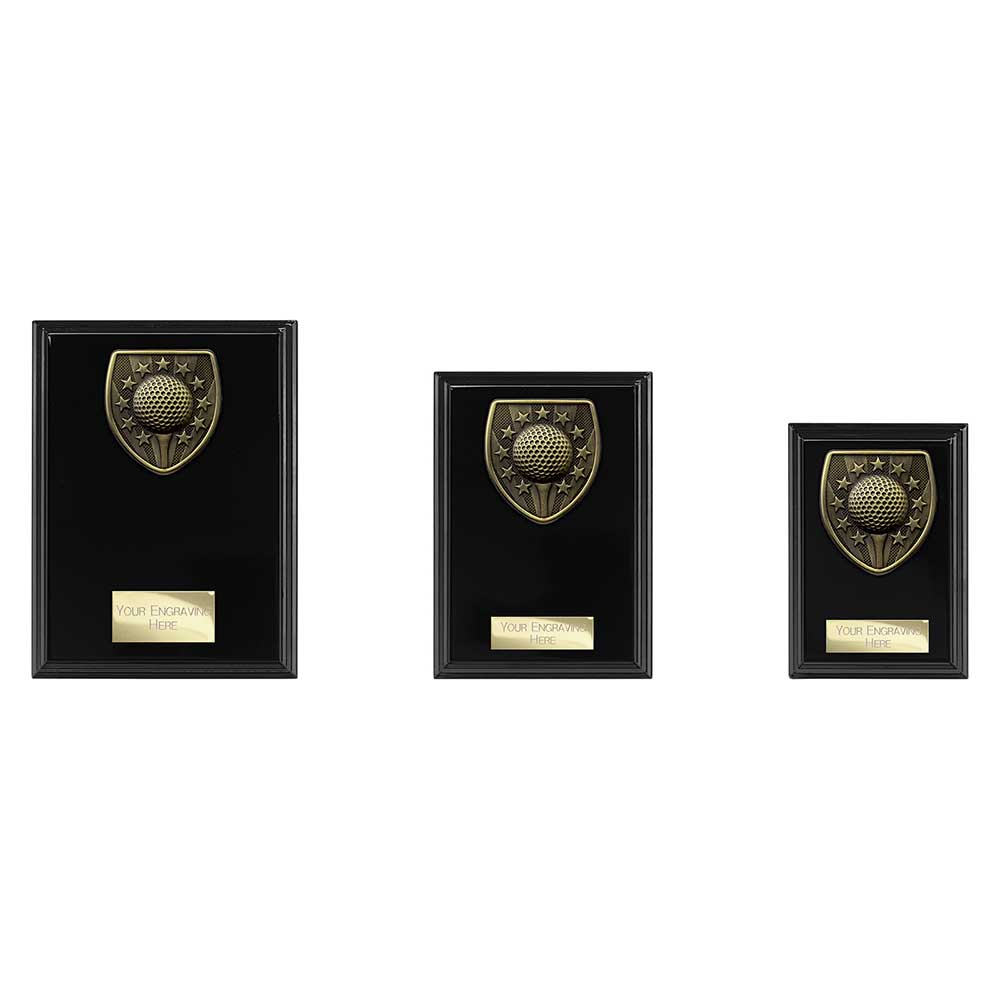 Cobra Plaque Golf Award