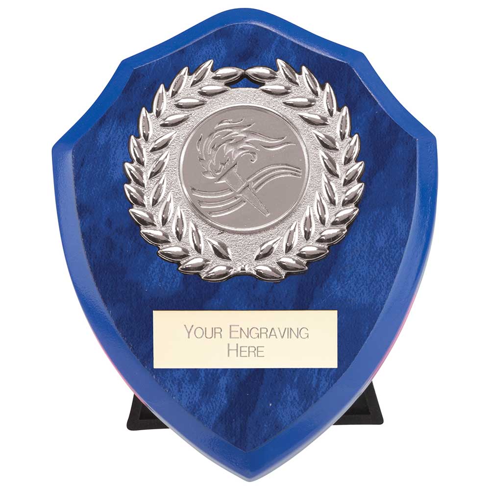 Reward Wreath Shield Azure Blue