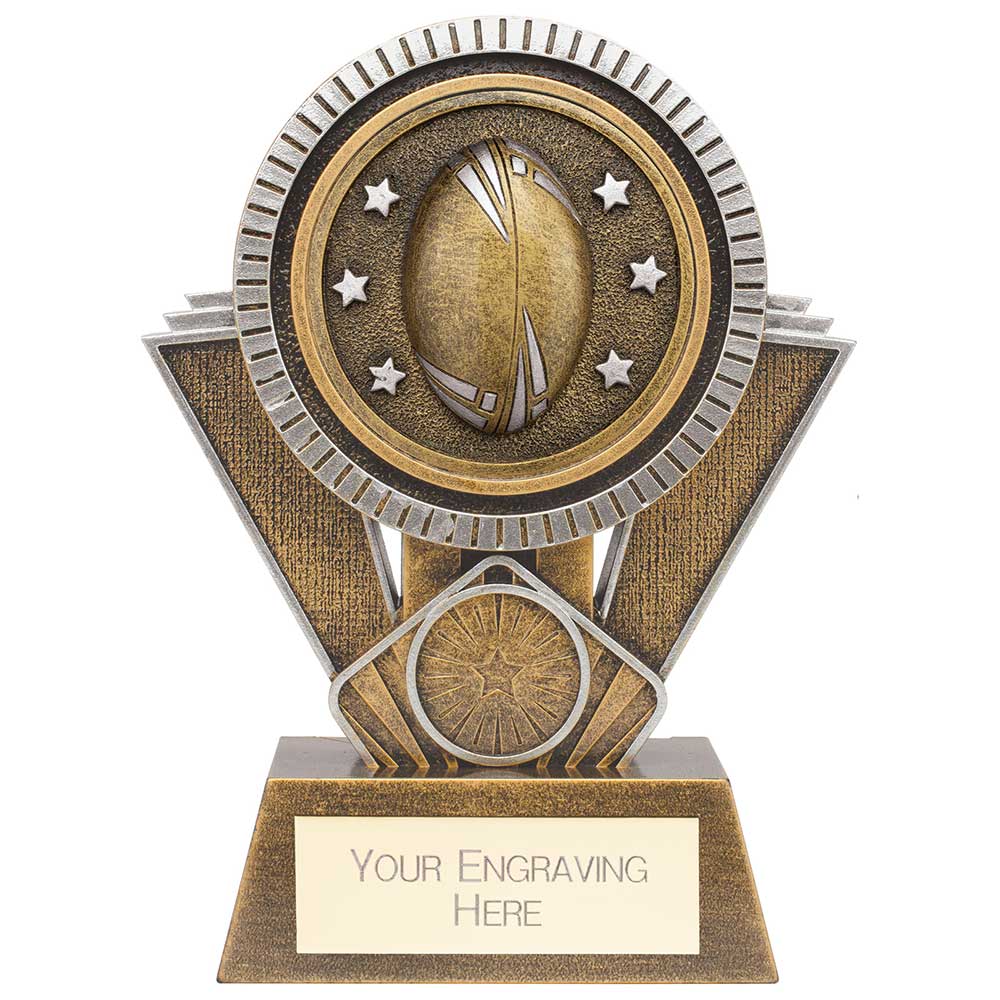 Apex Ikon Rugby Award Gold & Silver