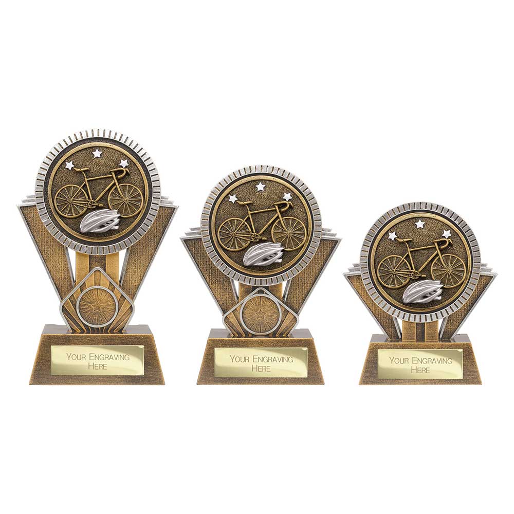 Apex Ikon Cycling Award Gold & Silver
