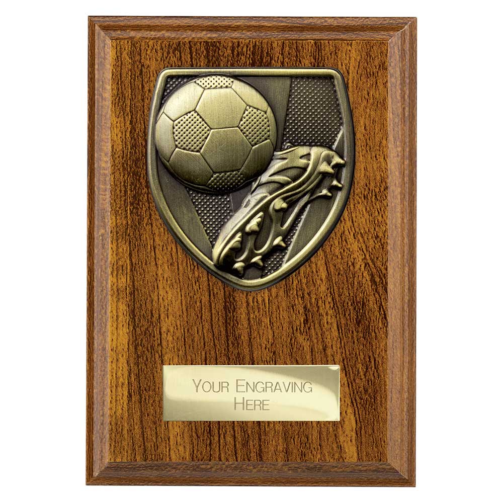 Cobra Plaque Football Boot & Ball Award