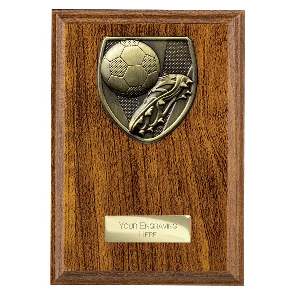 Cobra Plaque Football Boot & Ball Award