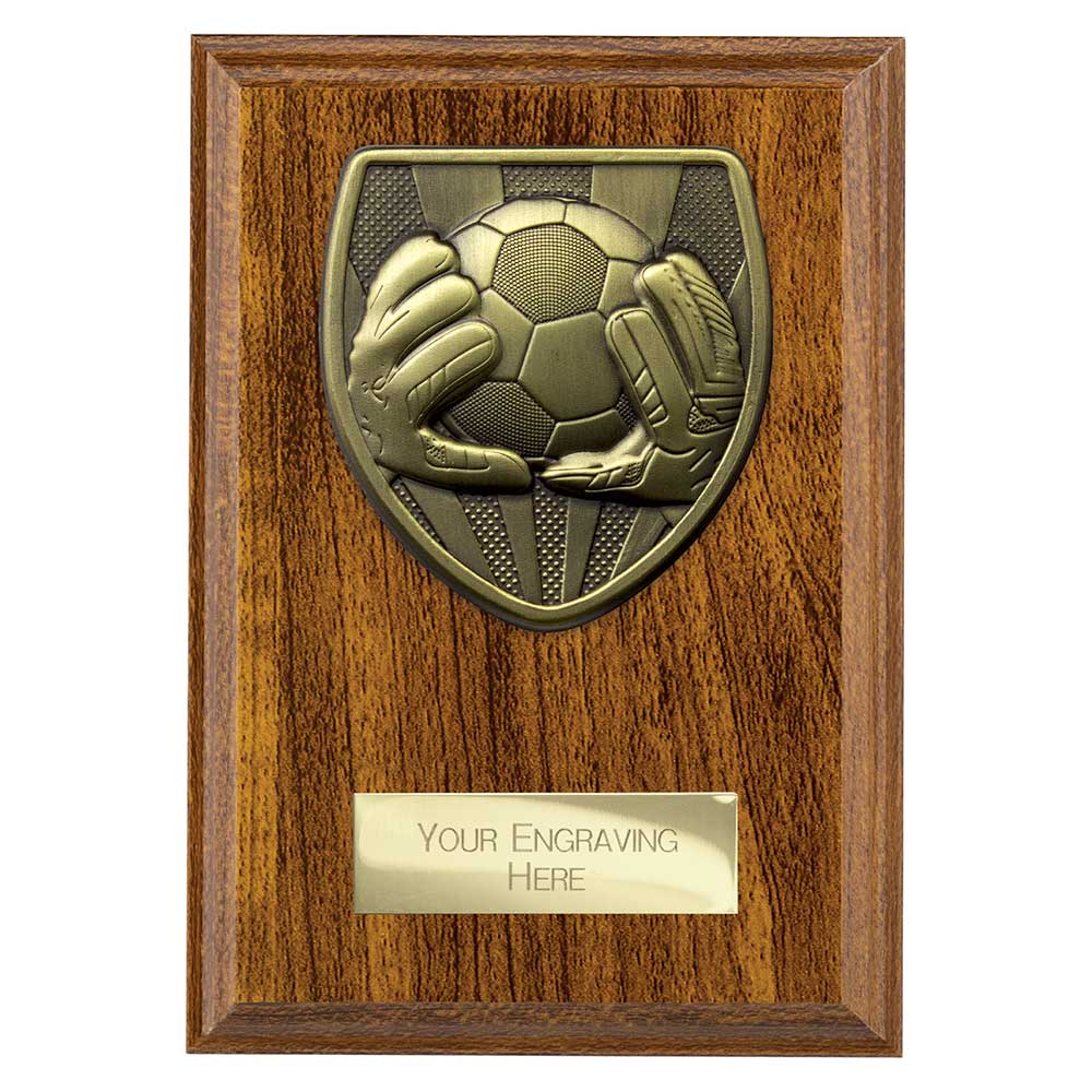 Cobra Plaque Football Goal Keeper Award