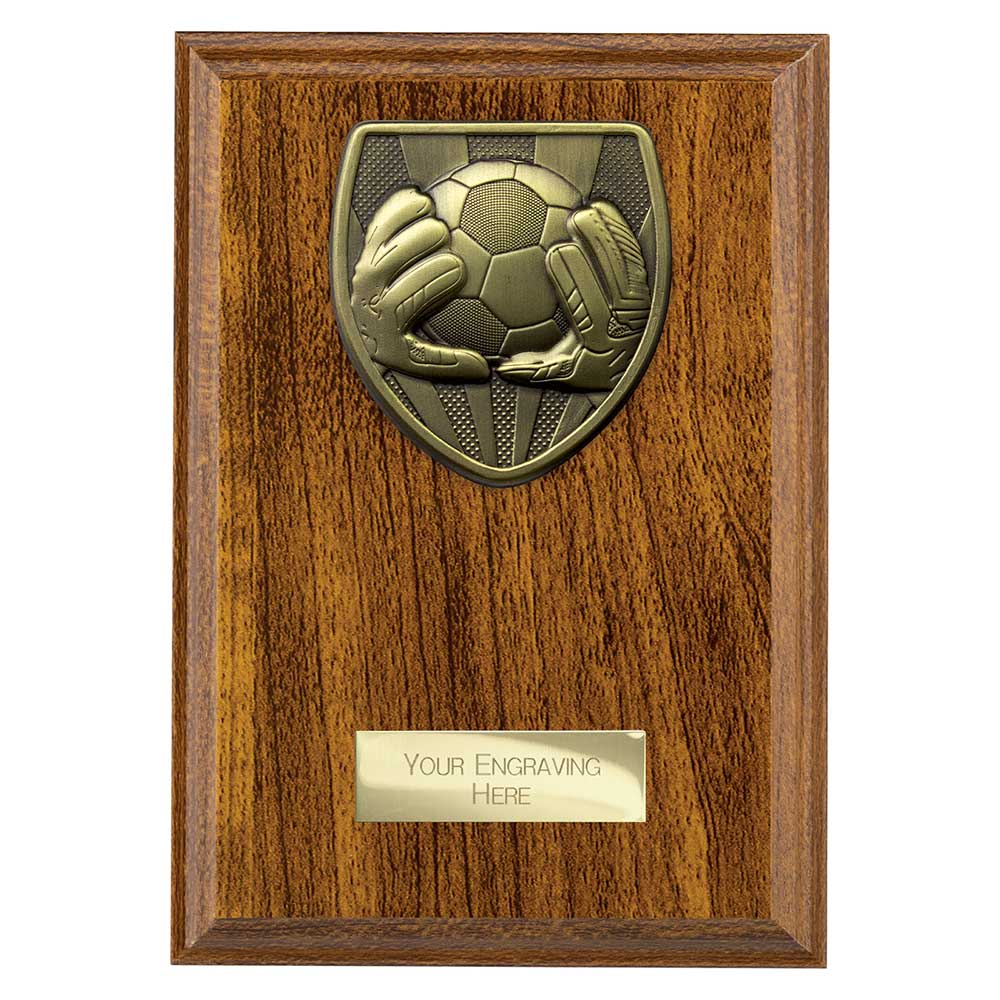 Cobra Plaque Football Goal Keeper Award