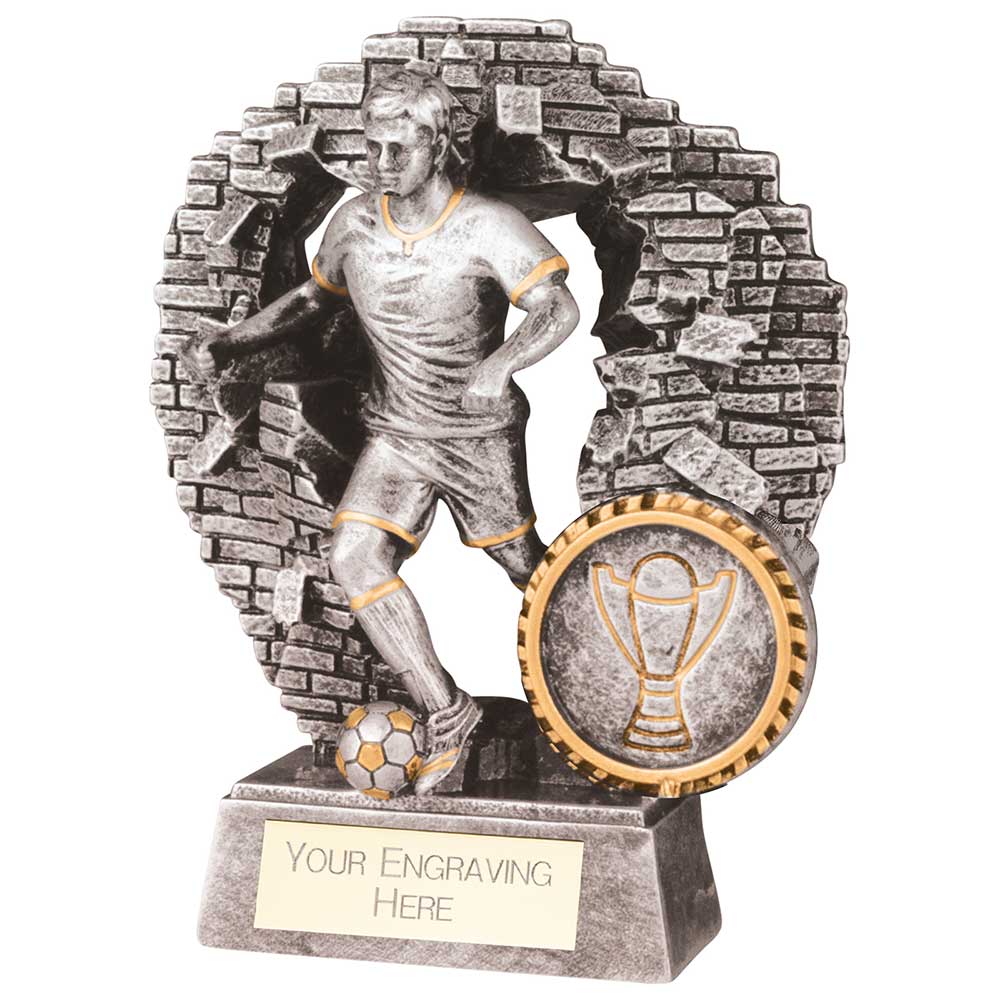 Blast Out Male Football Resin Award