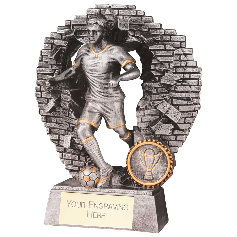 Blast Out Male Football Resin Award