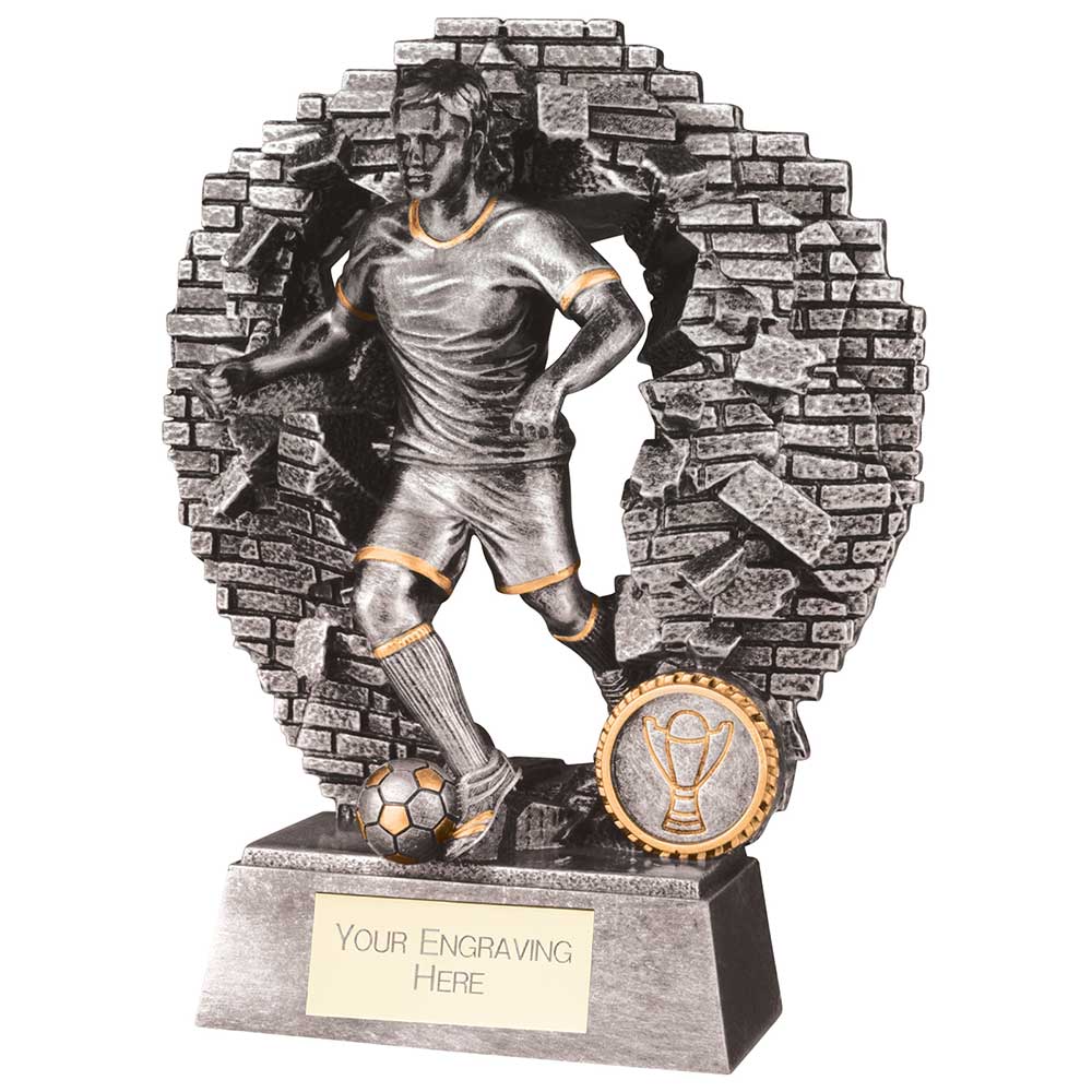 Blast Out Male Football Resin Award