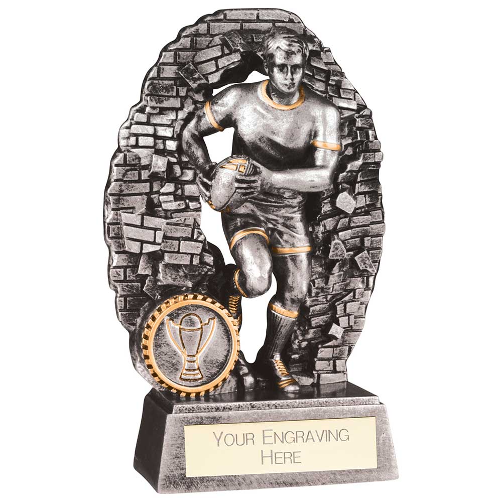 Blast Out Male Rugby Resin Award