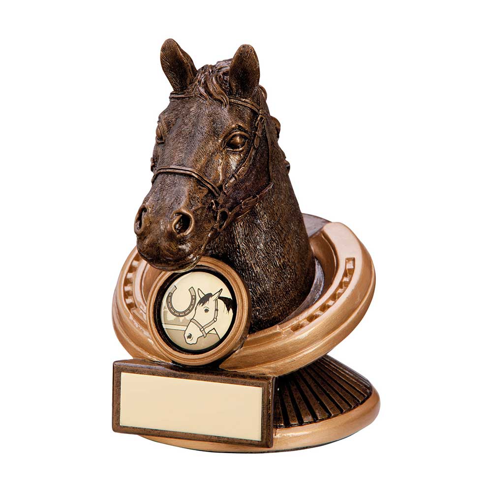 Endurance Equestrian Horse Head Award