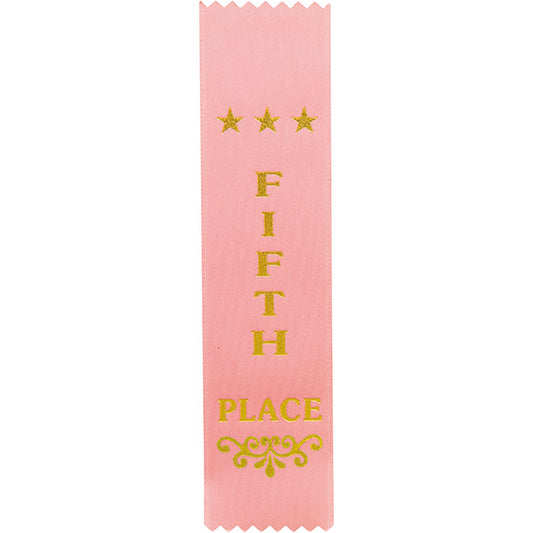 Recognition 5th Place Pink Ribbon
