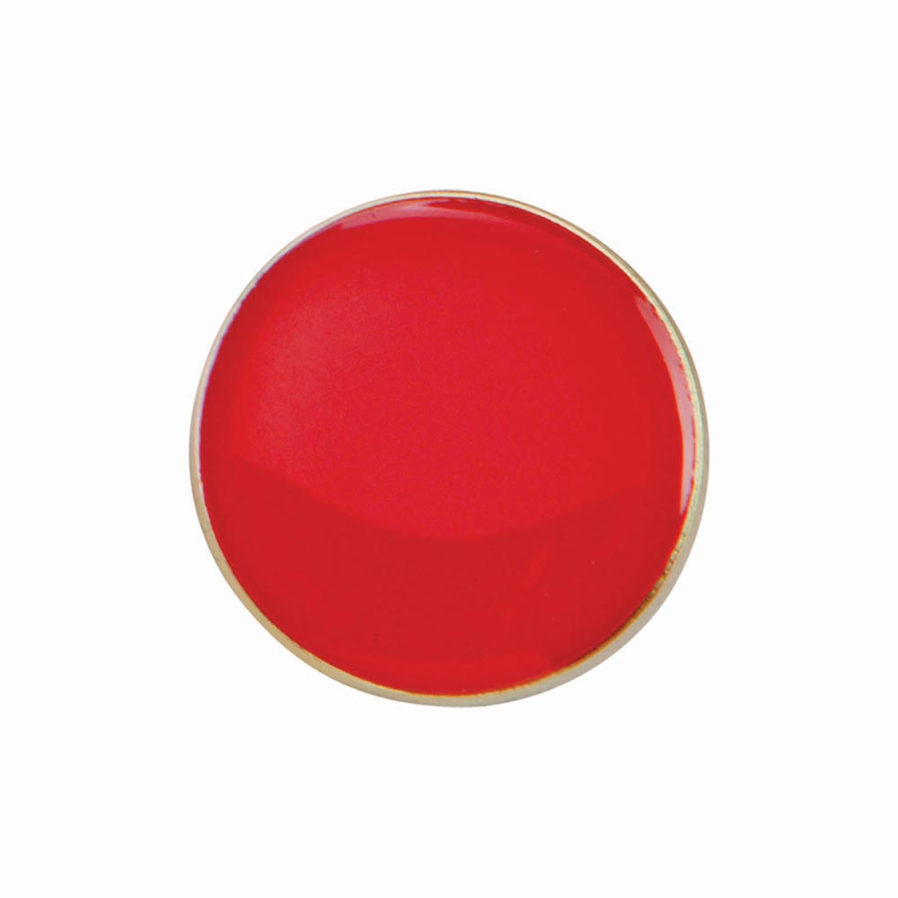 Scholar Pin Badge Round