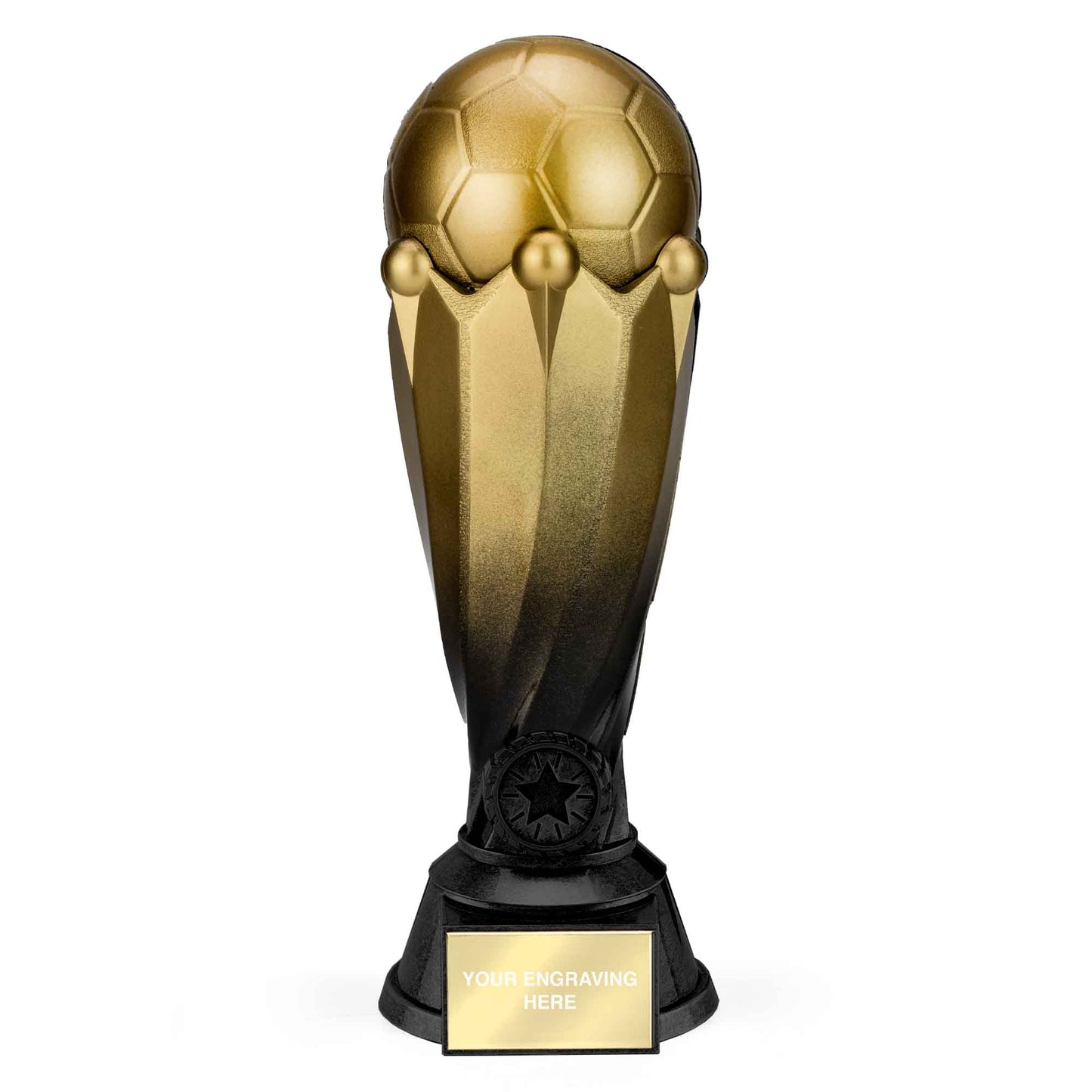 15 x Tower Football Gold Gradient 16cm (6 1/4")