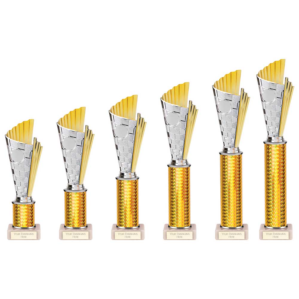 Flash Plastic Trophy Gold