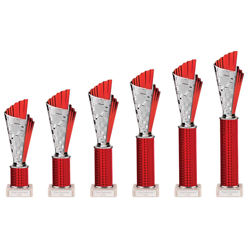 Flash Plastic Trophy Red