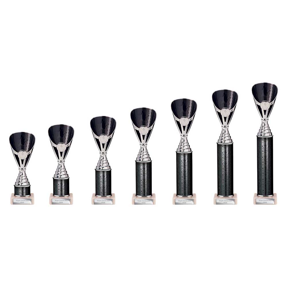 Rising Stars Plastic Trophy Black