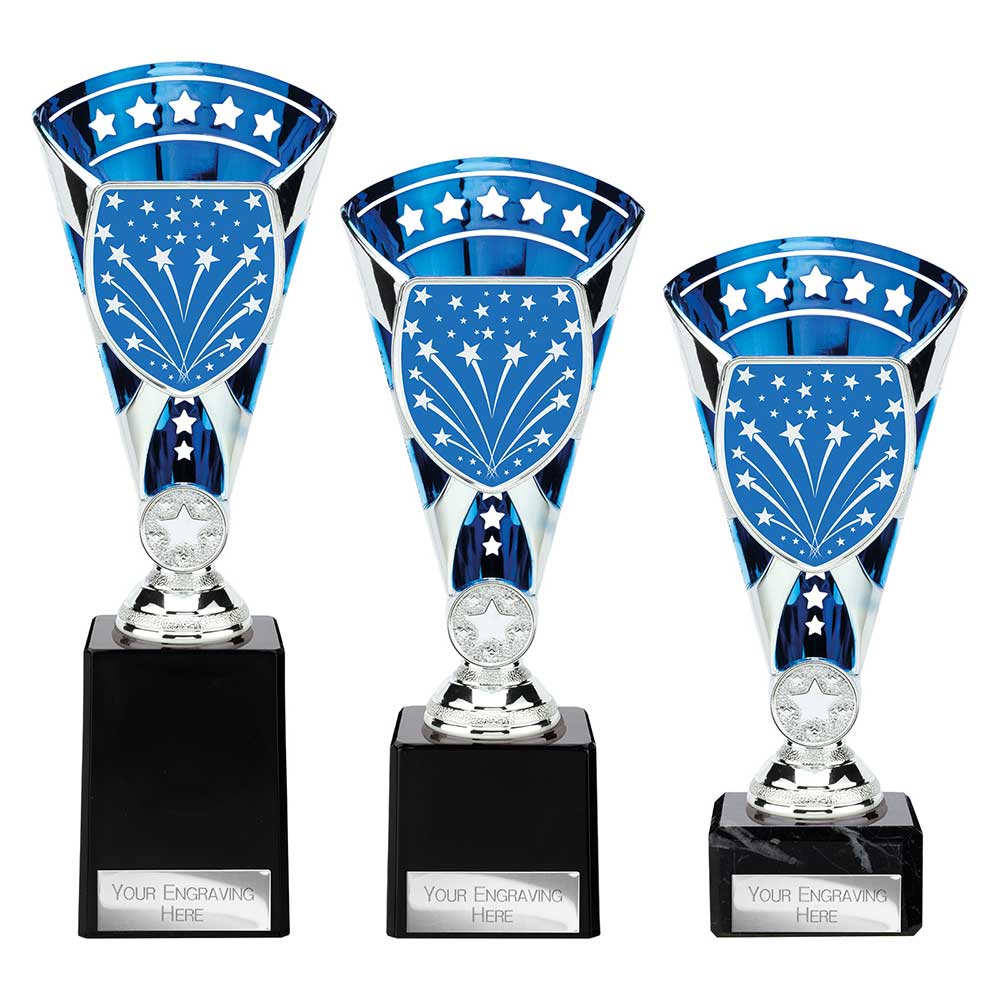 Cobra Star Multisport Cup Silver & Blue