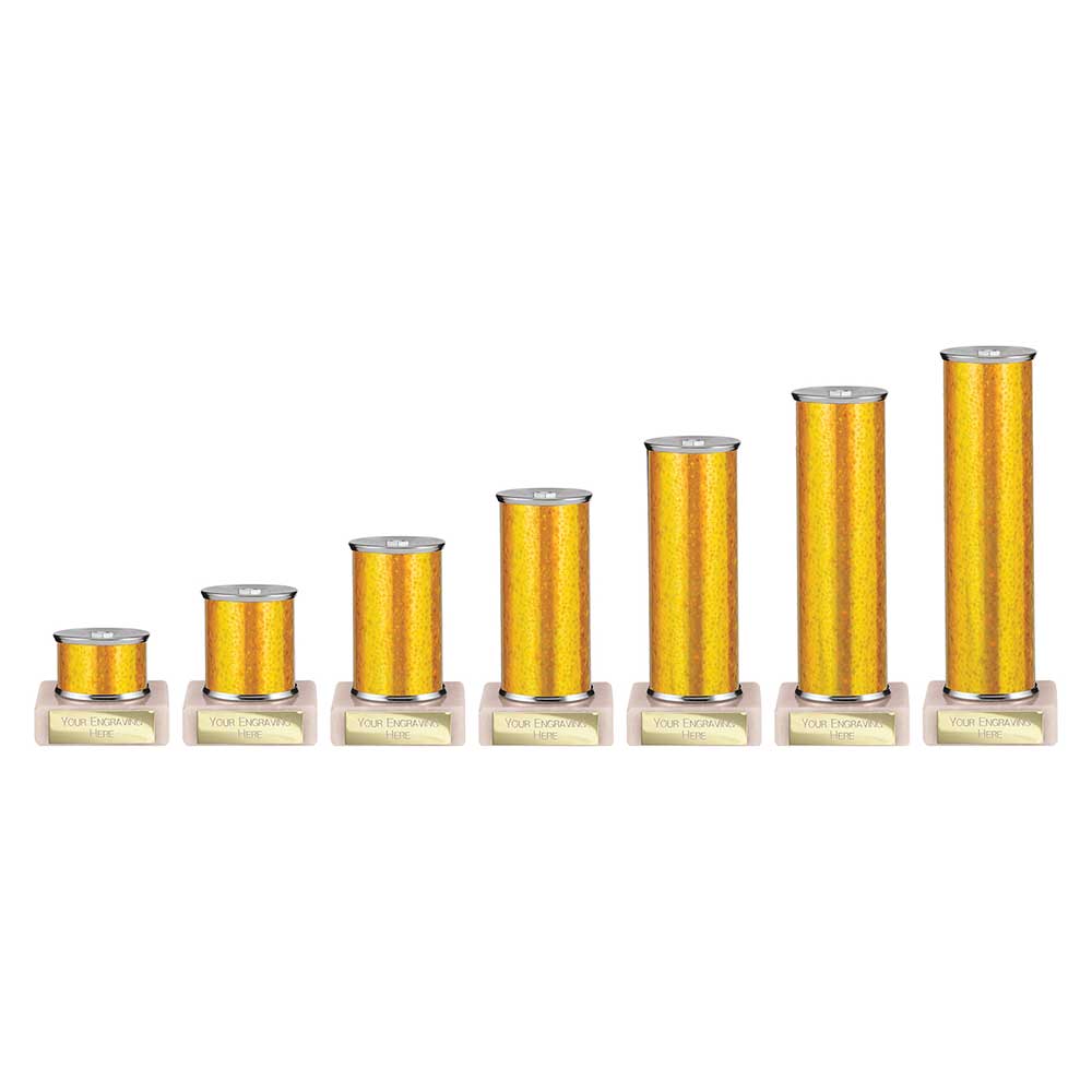 Superstars Tube Trophy Gold