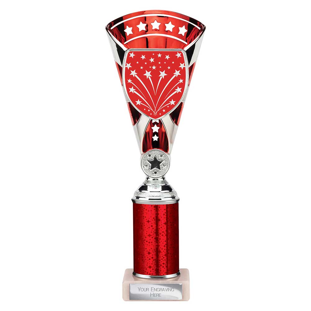 Cobra Star Multisport Cup Silver & Red
