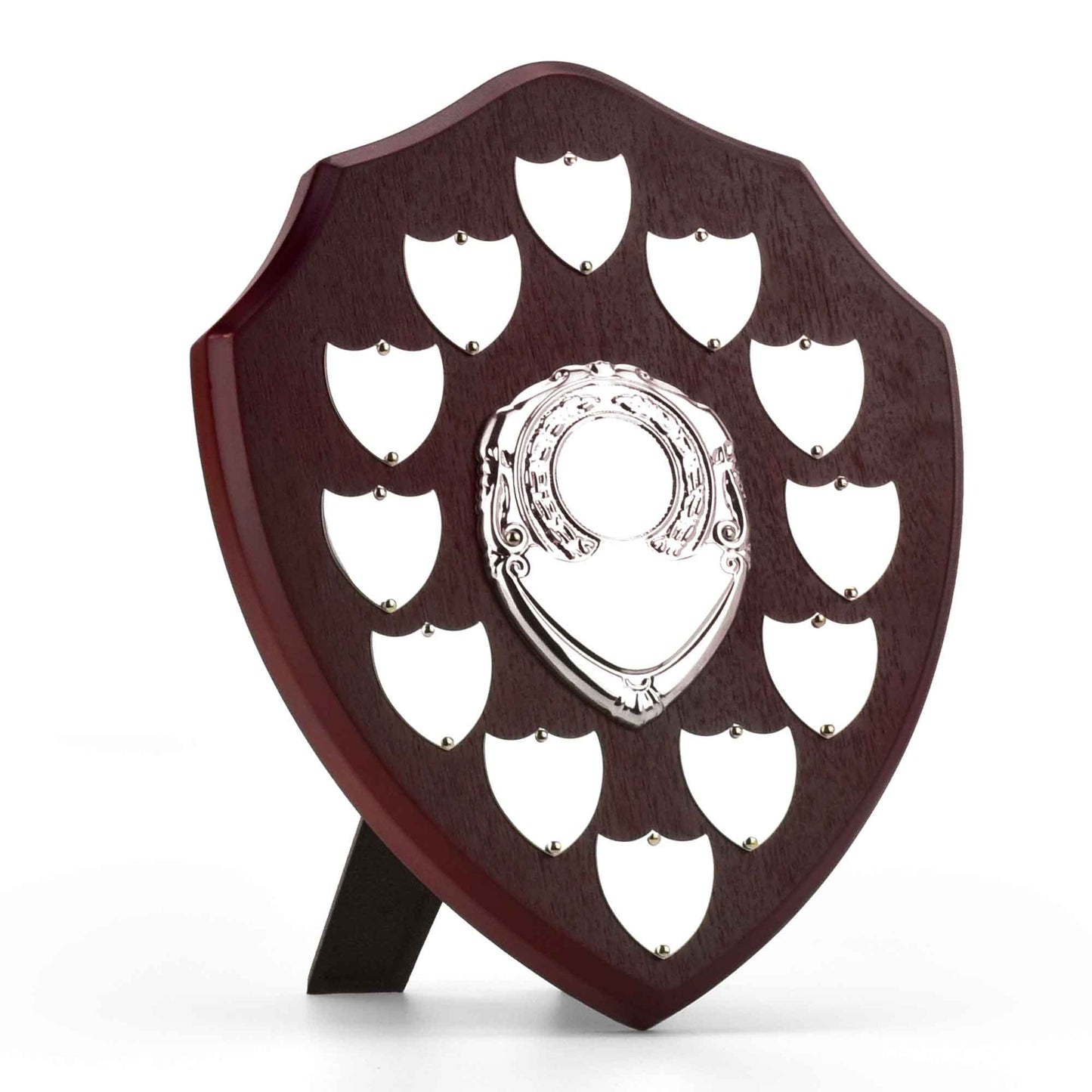 Rosewood Triumph Wood Annual Shield 20cm (8") - 15mm Thickness