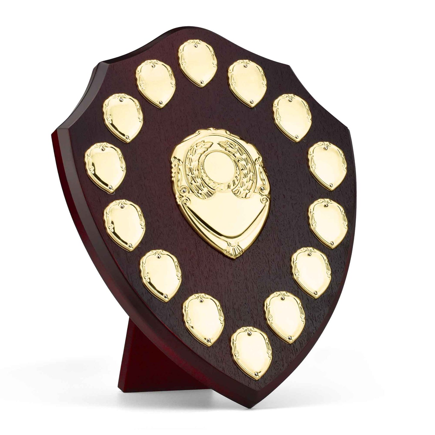 Triumph Ruby & Gold Annual Shield 30.5cm (12")