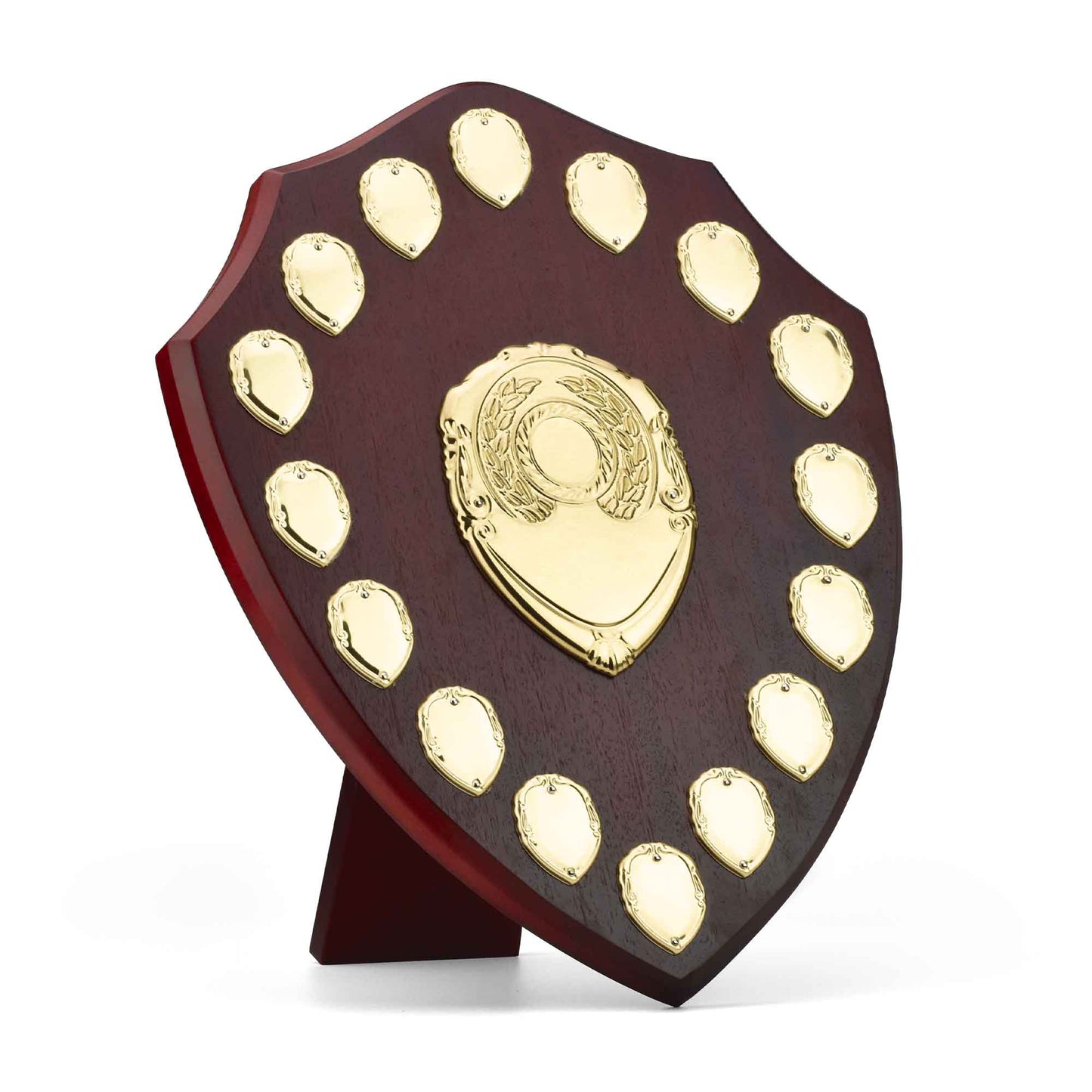 Triumph Ruby & Gold Annual Shield 35.5cm (14")